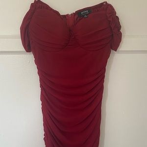 Red Short Dress!